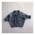 Jaqueta jeans infantil primavera e outono